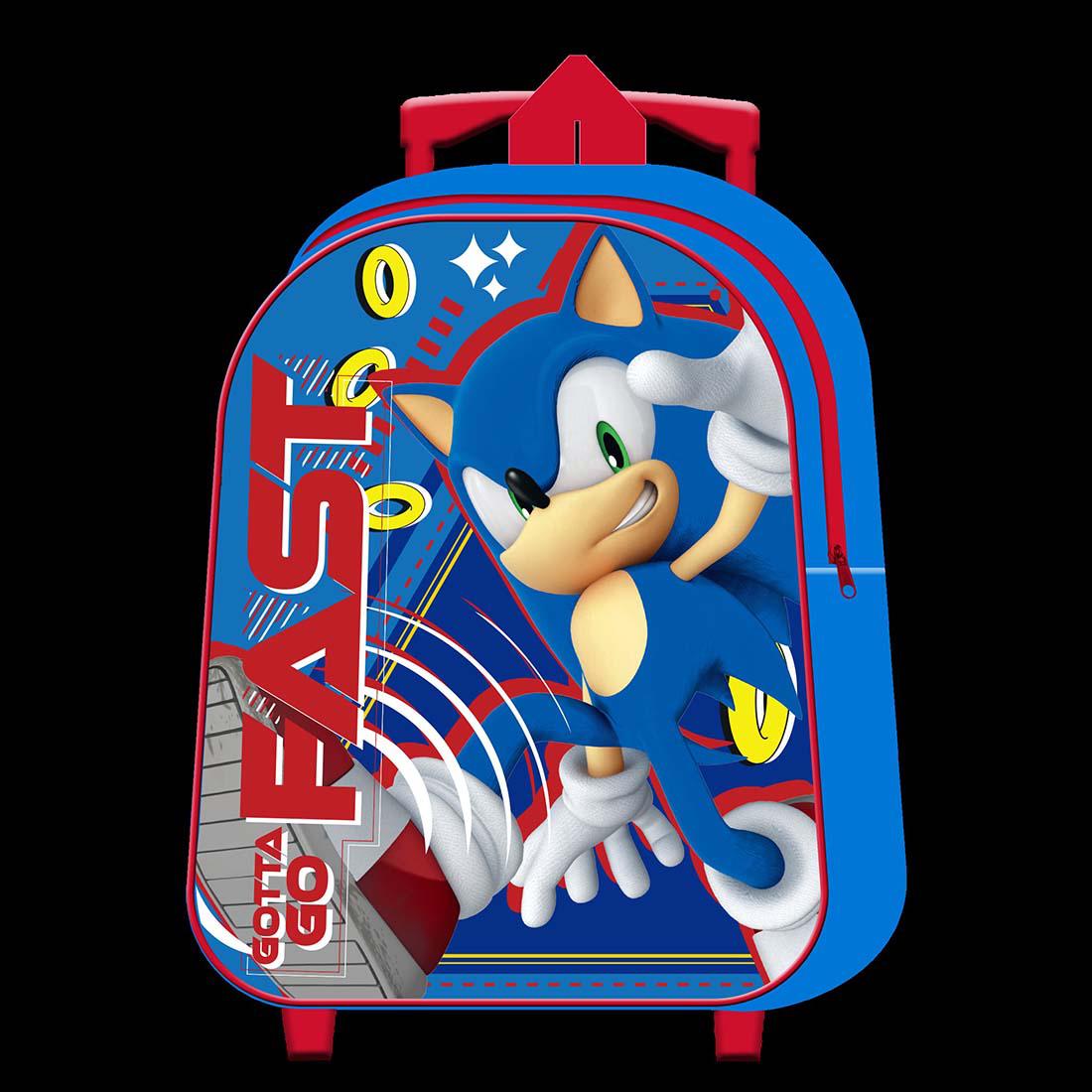 ZAINO TROLLEY ASILO SONIC – cartoshop di prossimo