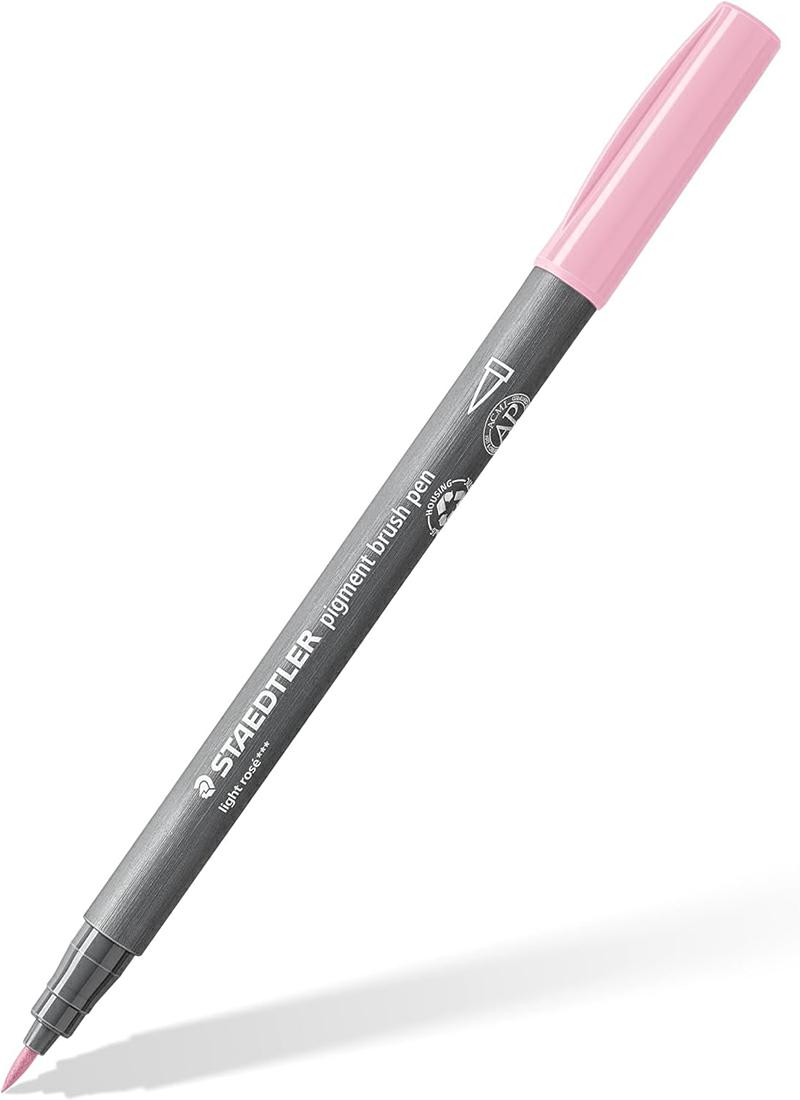 STAEDTLER PIGMENT BRUSH 371 PENNA A PUNTA SINTETICA CON PUNTA A