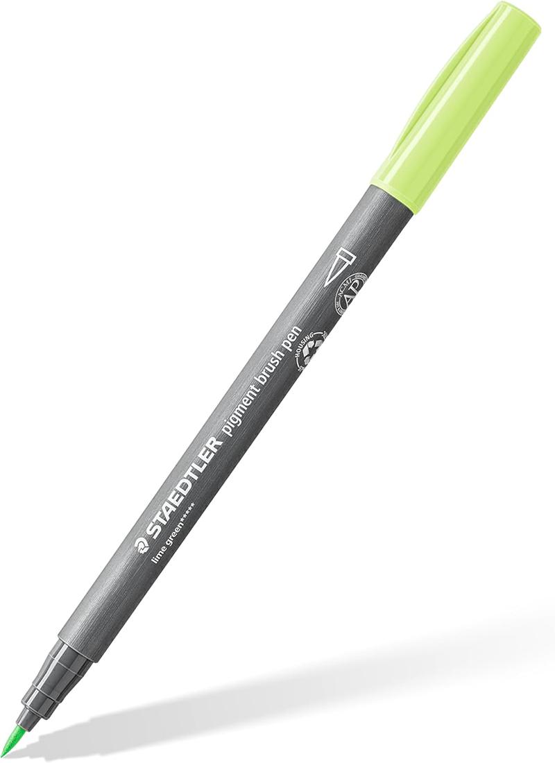 STAEDTLER PIGMENT BRUSH 371 PENNA A PUNTA SINTETICA CON PUNTA A