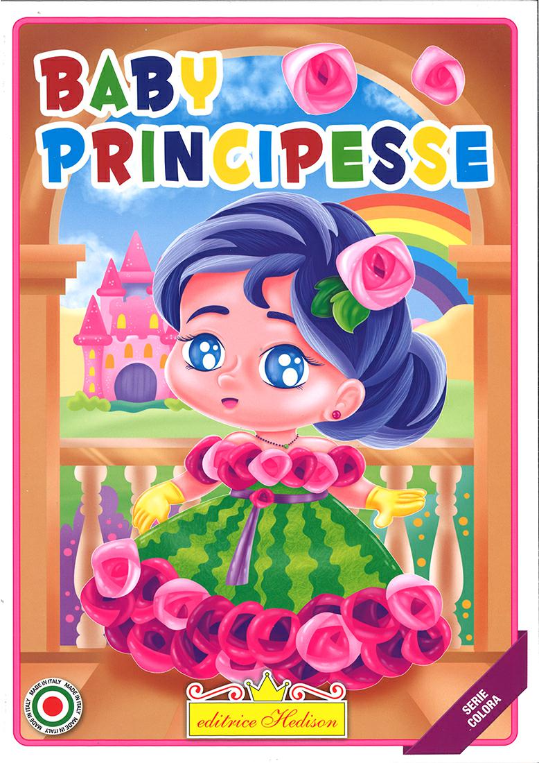 ALBUM DA COLORARE BABY PRINCIPESSE