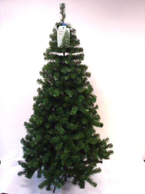 ALBERO HIMALAYA VERDE H.180CM. 600TIPS/7CM. BASE METALLO