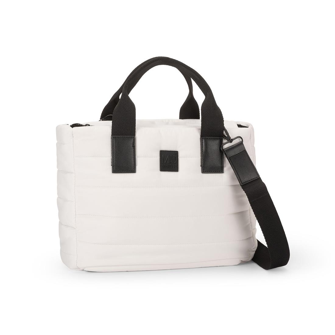 MAD MOISELLE SHOPPER QUILTED WHITE