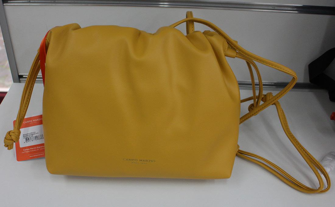 CAMPO MARZIO BON BON CROSSBODY BAG GIALLO