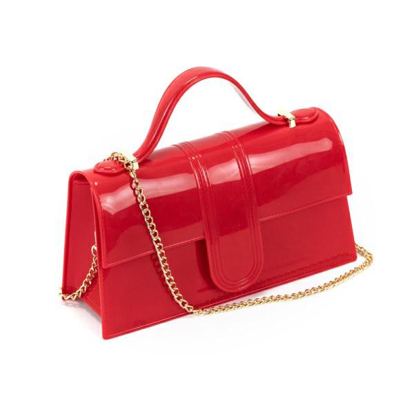 CAMPO MARZIO GINNY HANDBAG CHERRY RED*