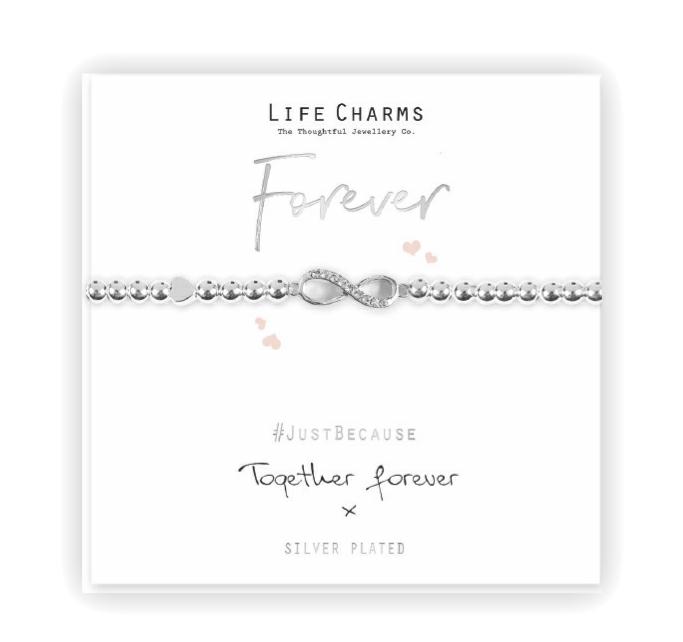 LIFE CHARMS - LC027BW - BRACCIALETTO TOGETHER FOREVER