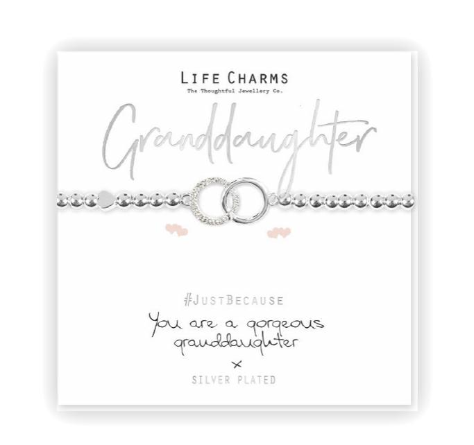 LIFE CHARMS - LC028BW - BRACCIALETTO GORGEOUS GRANDDAUGHTER