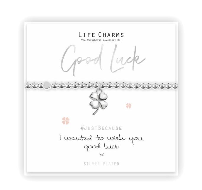 LIFE CHARMS - LC046BW - BRACCIALETTO WISH YOU GOOD LUCK