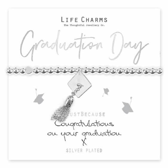 LIFE CHARMS - LC055BW - BRACCIALETTO GRADUATION