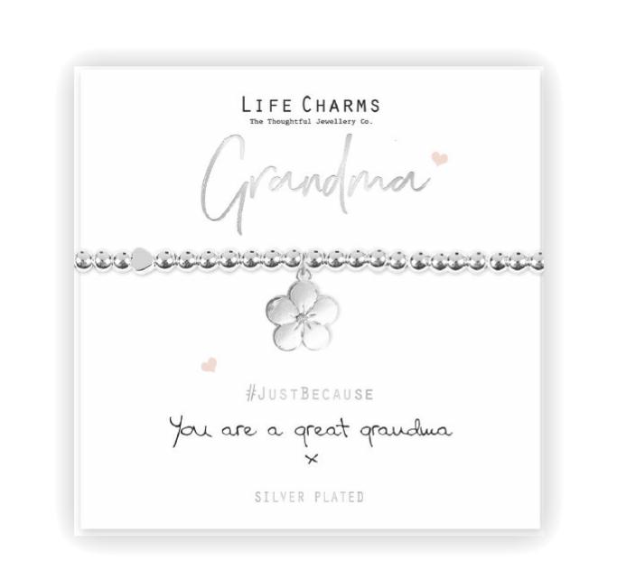 LIFE CHARMS - LC062BW - BRACCIALETTO GREAT GRANDMA