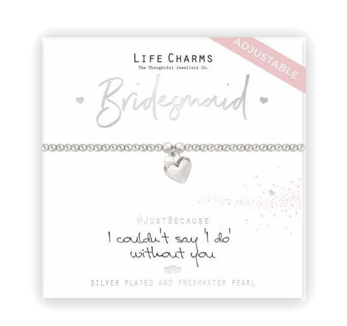 LIFE CHARMS - LC138BW - BRACCIALETTO BE MY BRIDESMAID