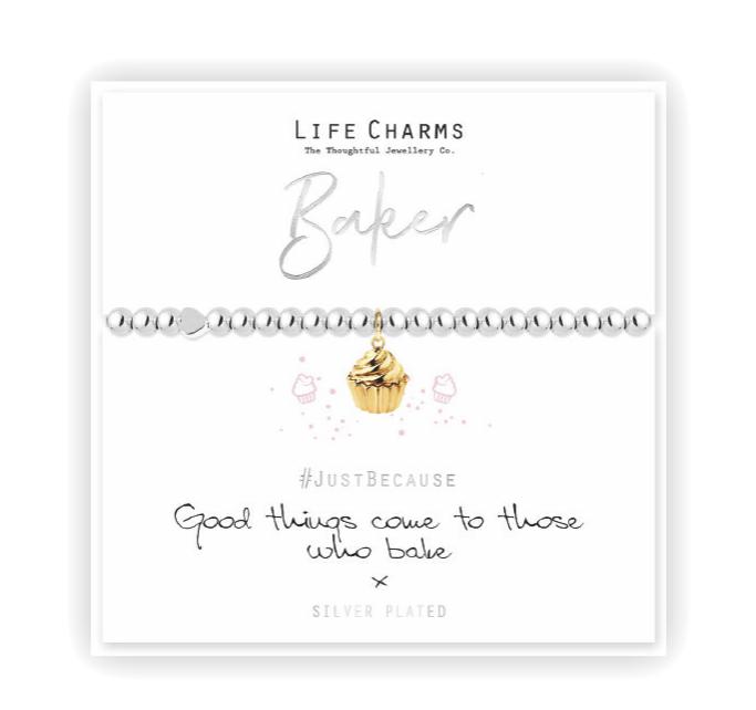 LIFE CHARMS - LC144BW - BRACCIALETTO BAKER