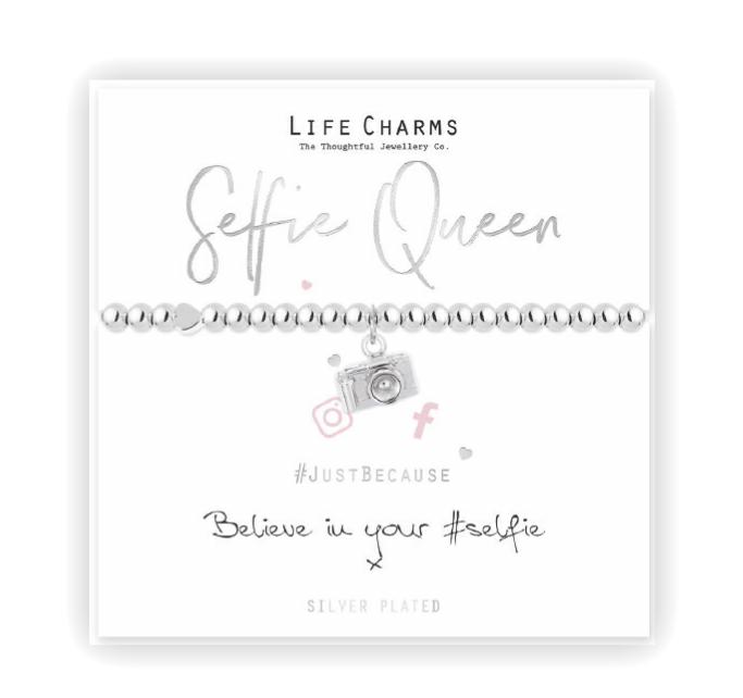 LIFE CHARMS - LC146BW - BRACCIALETTO SELFIE QUEEN