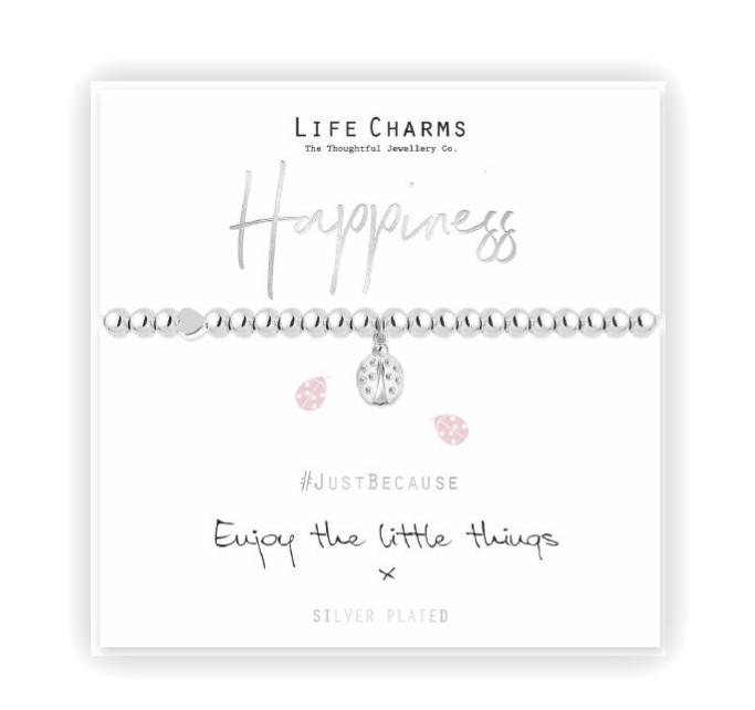 LIFE CHARMS - LC149BW - BRACCIALETTO HAPPINESS