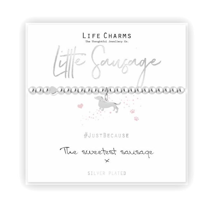 LIFE CHARMS - LC157BW - BRACCIALETTO LITTLE SAUSAGE