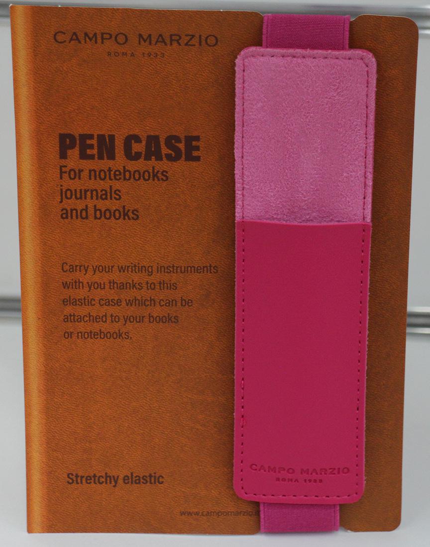 CAMPO MARZIO ELASTIC PEN CASE FUCHSIA