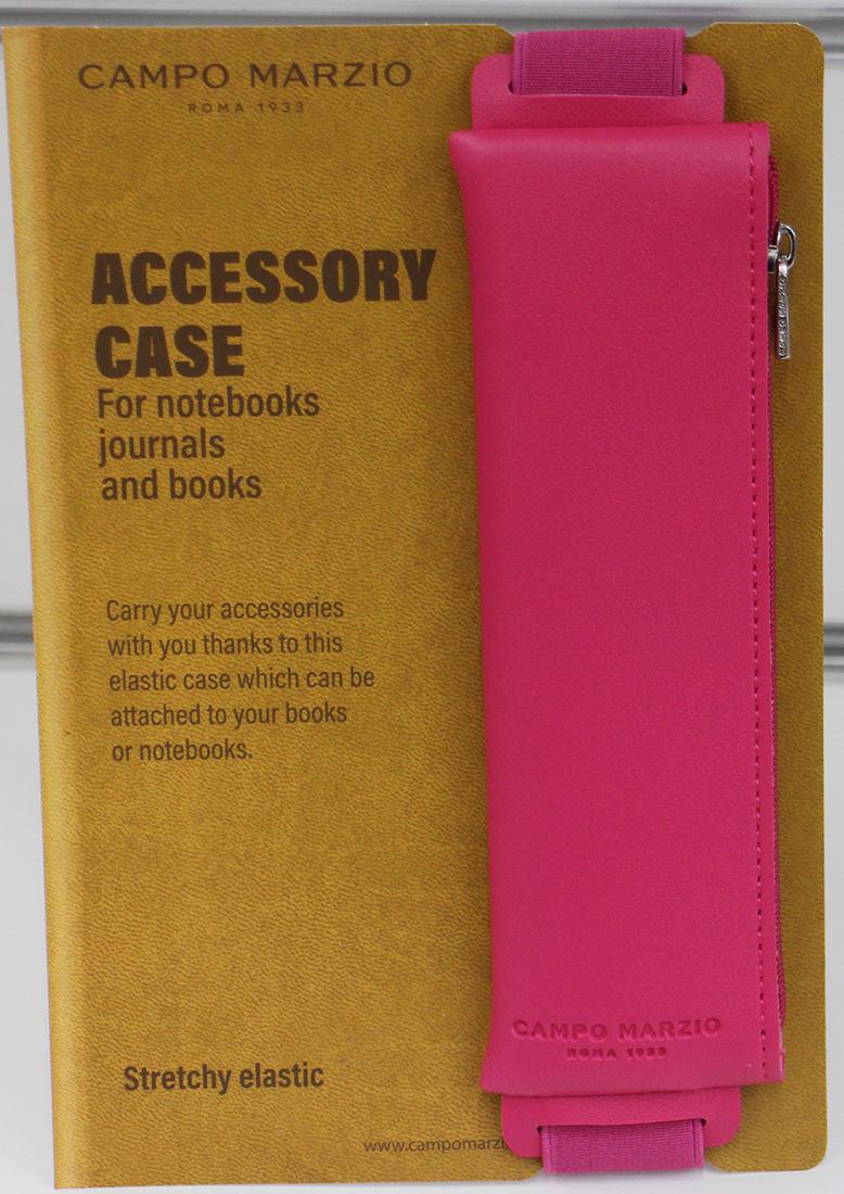 CAMPO MARZIO ZIP ACCESSORIES HOLDER WITH ELASTIC FUCHSIA